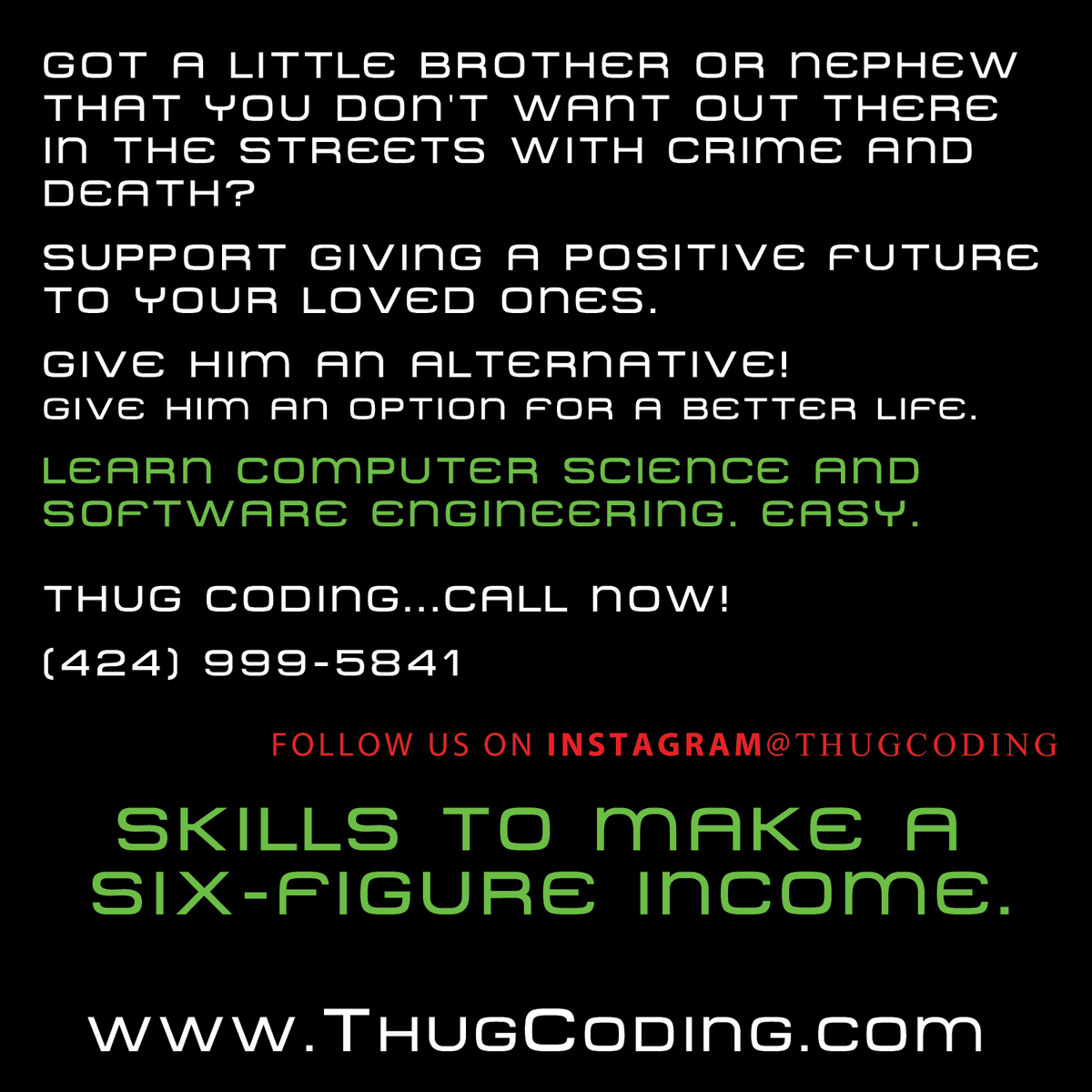 Thug Coding (Monthly Membership)